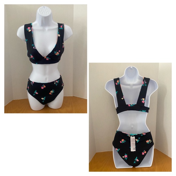 NWOT Billabong Tropic Time Reversible Bikini Set - Picture 7 of 10